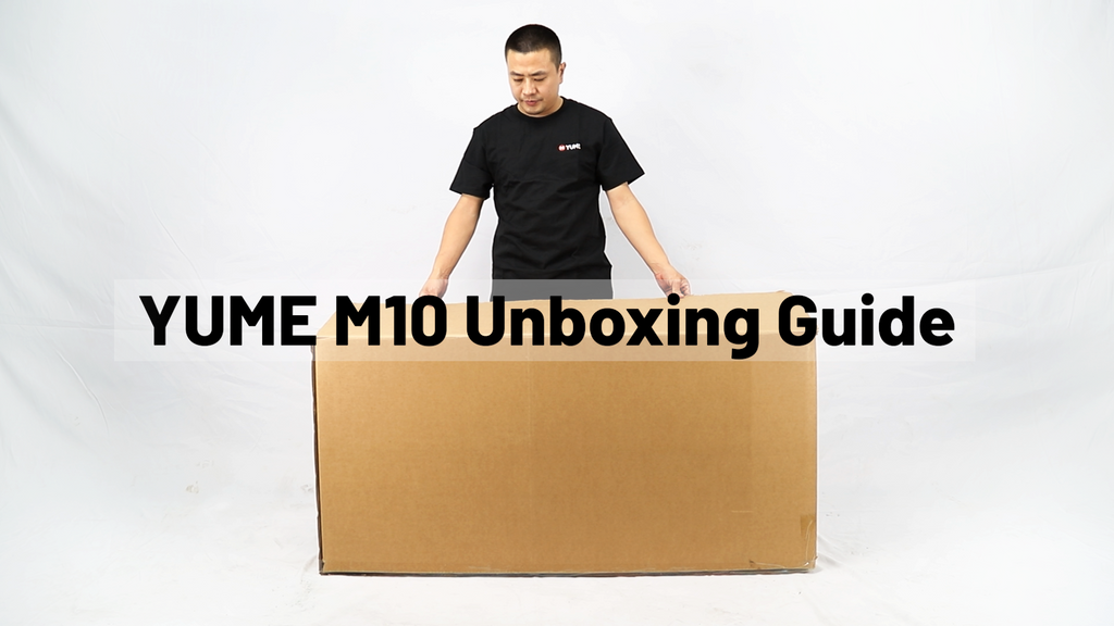 Unboxing of the M10 Electric Scooter