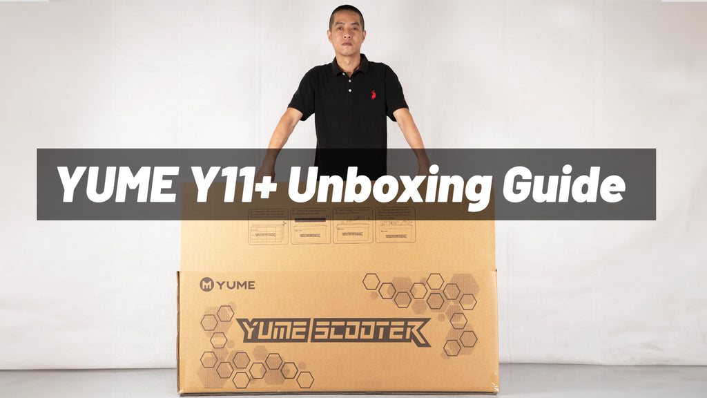 Unboxing of the Y11+ Electric Scooter